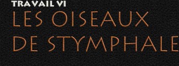travail VI - les oiseaux du lac Stymphale